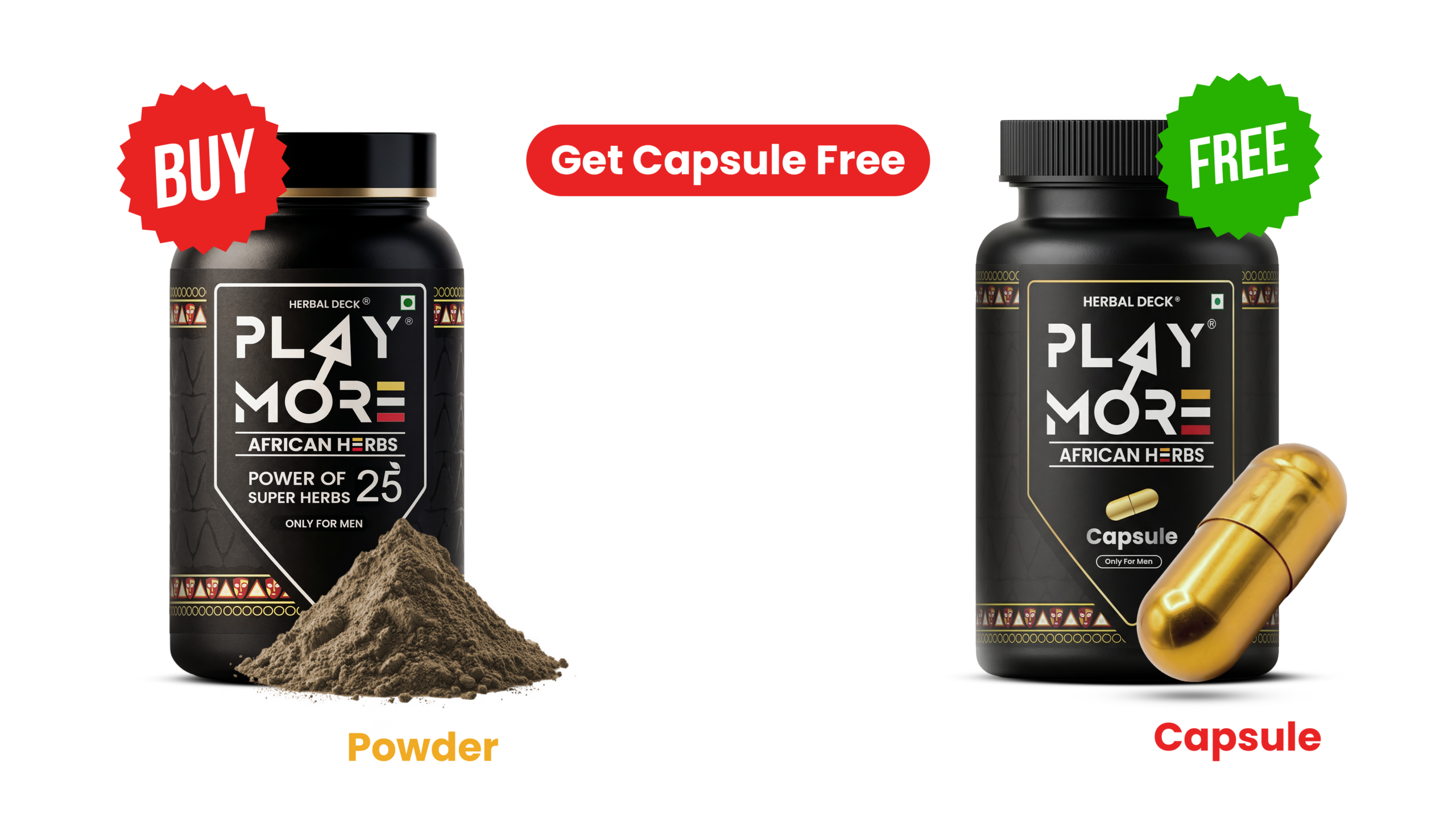 Buy Powder Get Capsule Free Offer